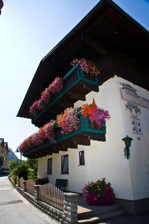 Pension Haus Am Dorfplatz Flachau Esterno foto